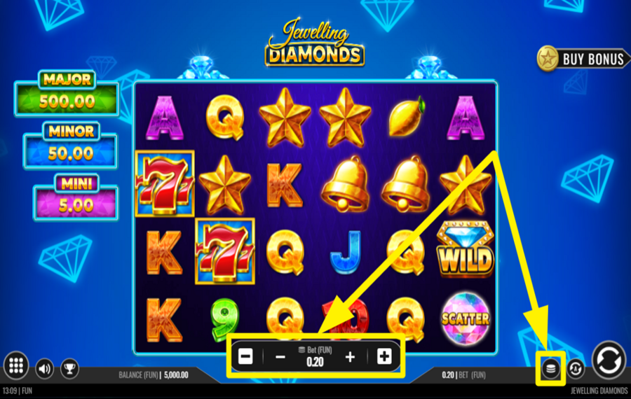 Jewelling Diamonds УКАЖИТЕ СВОЮ СТАВКУ.