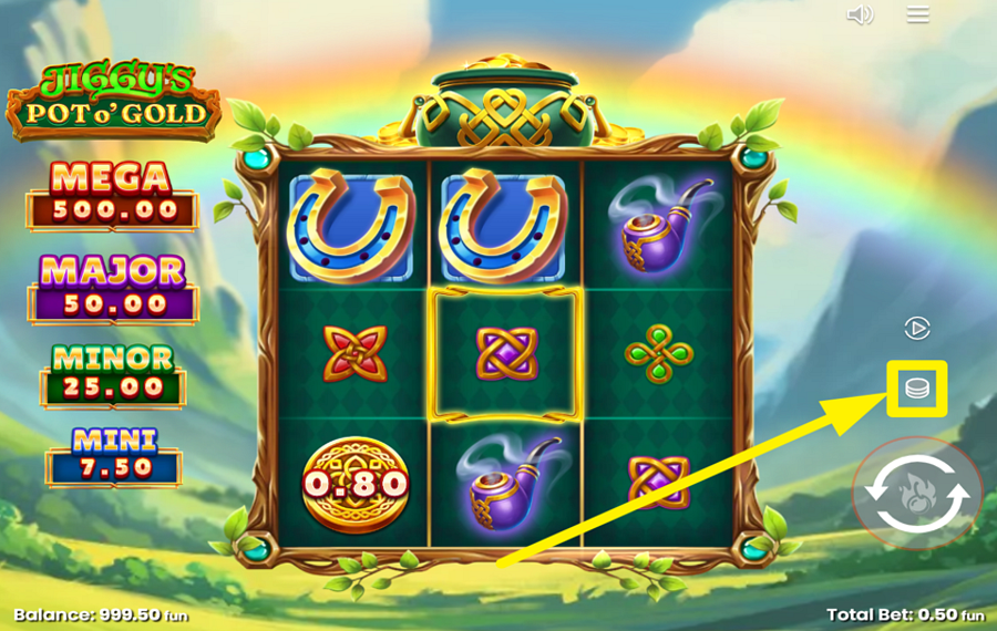 Jiggys Pot O Gold PIAZZA LA TUA SCOMMESSA.