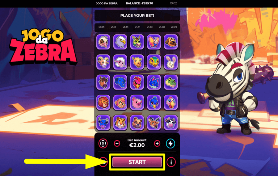 Jogo da Zebra НАЧНИТЕ ИГРАТЬ.