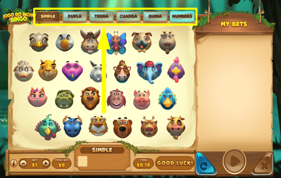 Jogo Do Bicho Bingo SET YOUR BETS.