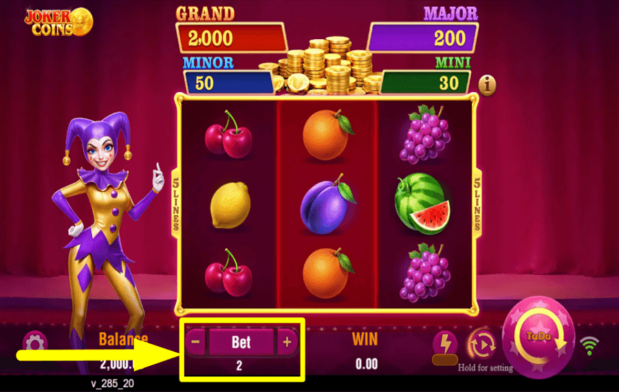 Joker Coins Hit The Cash FAITES VOTRE PARI.