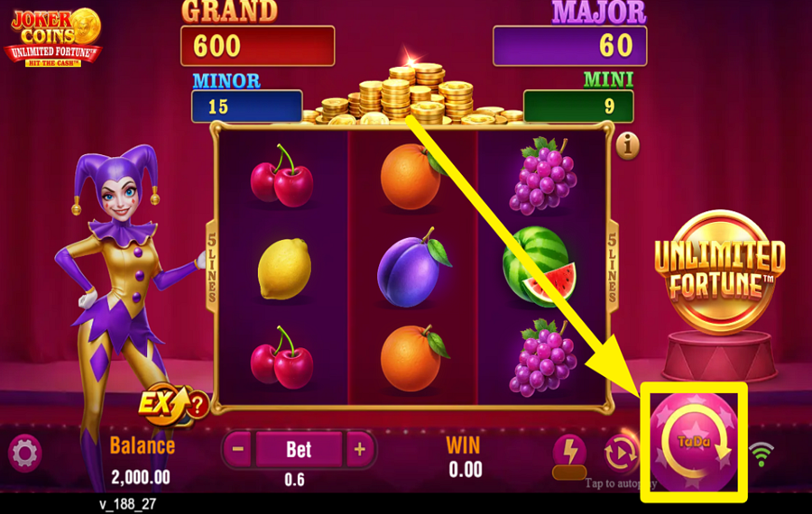 Joker Coins Unlimited Fortune JUNTE-SE À RODA DA FIAR!