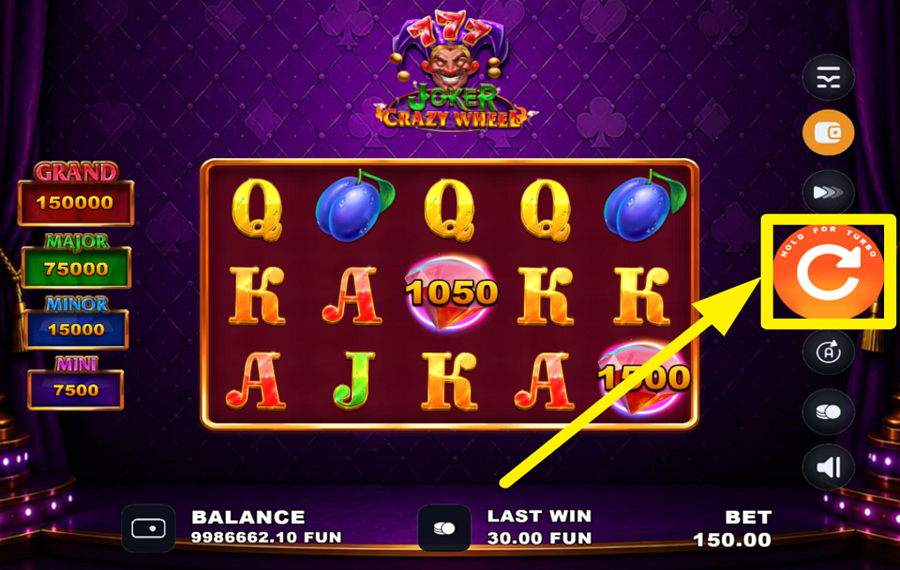 Joker Crazy Wheel SPIN TO WIN!