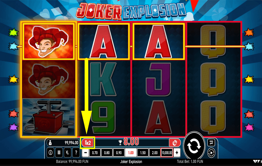 Joker Explosion APUESTA TUS GANANCIAS.