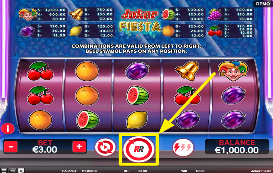 Joker Fiesta GIRA PER IL SUCCESSO.