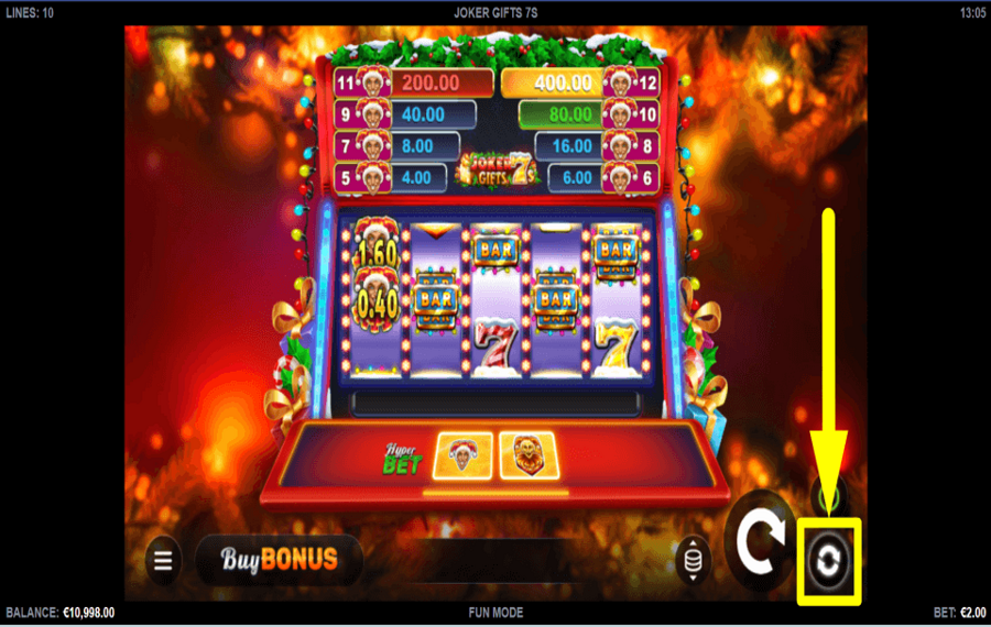 Joker Gifts 7s APPLY AUTOPLAY.