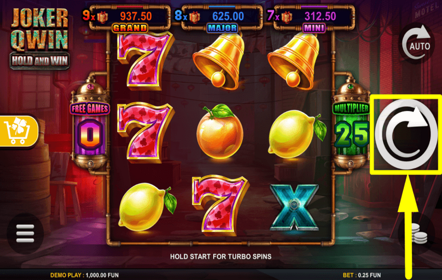 Joker Qwin Hold And Win НАЧНИТЕ ИГРУ.