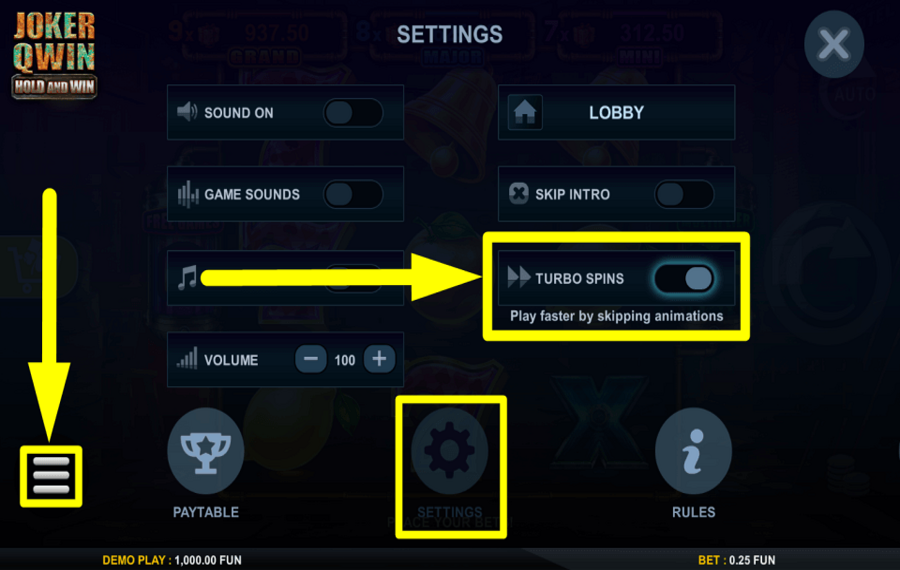 Joker Qwin Hold And Win Slot by Felix Gaming | Play for Free