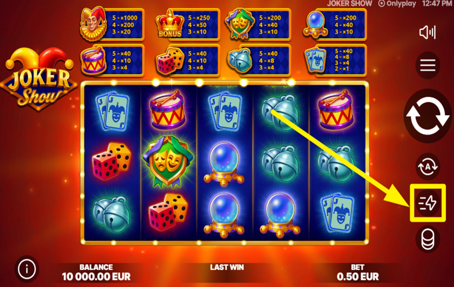 Joker Show ELEVATE THE TEMPO.