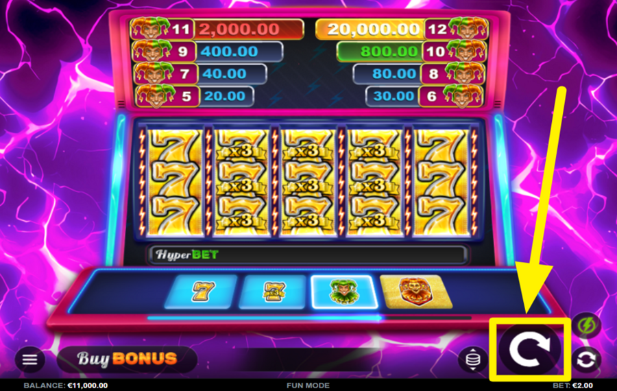 Joker Spark 7s ВРАЩАЙТЕ БАРАБАНОВЫ.