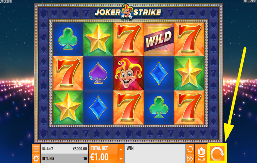 Joker Strike SPIN TO WIN!