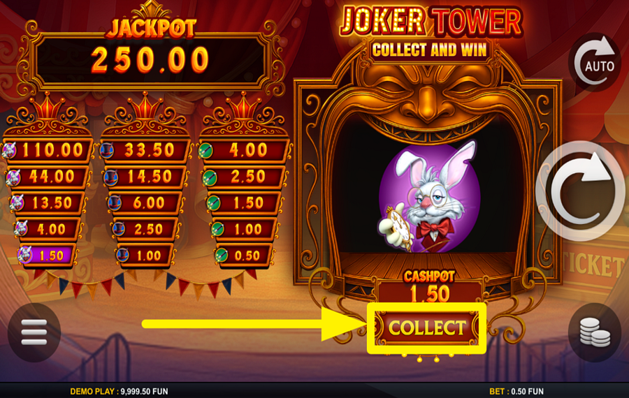 Joker Tower Collect And Win RÉCLAMEZ VOS RÉCOMPENSES!
