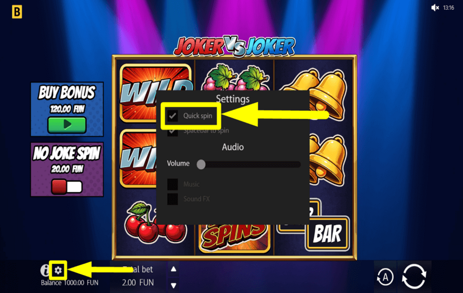Joker vs Joker ACTIVAR EL MODO TURBO.