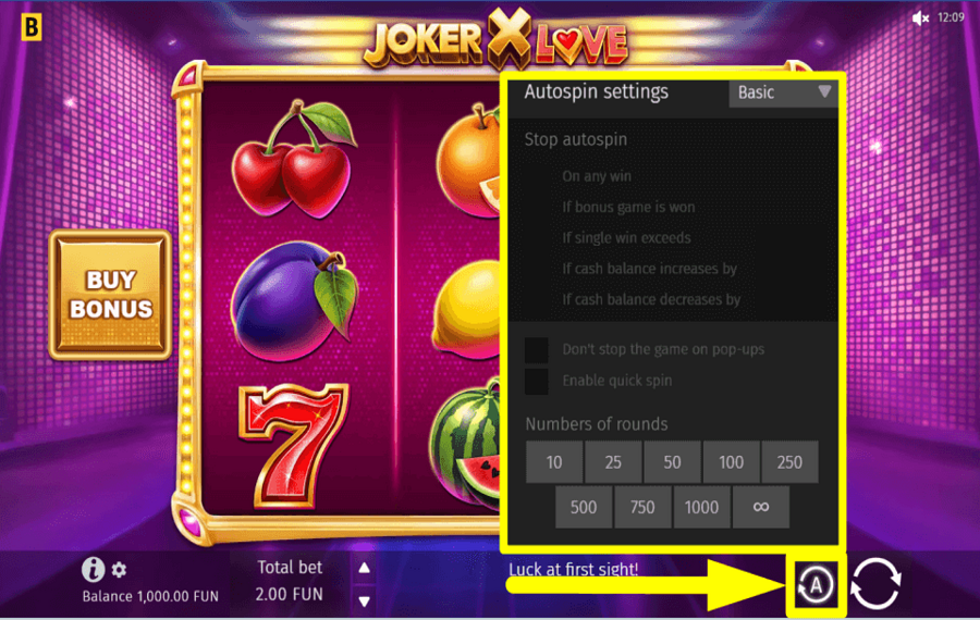 Joker X Love CONTINUER AUTOMATIQUEMENT.