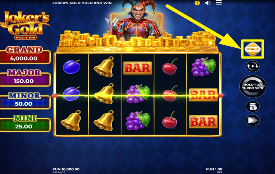 Jokers Gold MAKE IT INTERESTING!