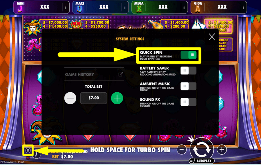 Jokers Jewels Oranje Jackpot PICK UP THE PACE.