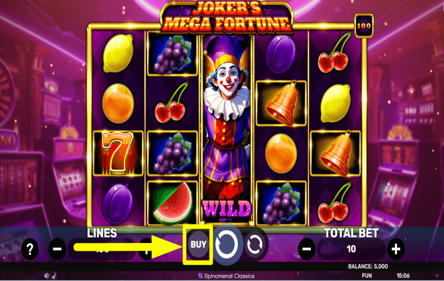 Jokers Mega Fortune ACQUÉREZ DES JEUX SUPPLÉMENTAIRES.