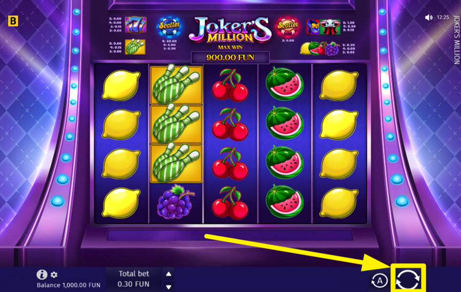 Jokers Million SPIN FOR SUCCESS!
