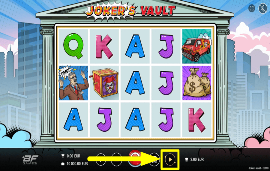 Jokers Vault AUTOMATE THE SPINS.