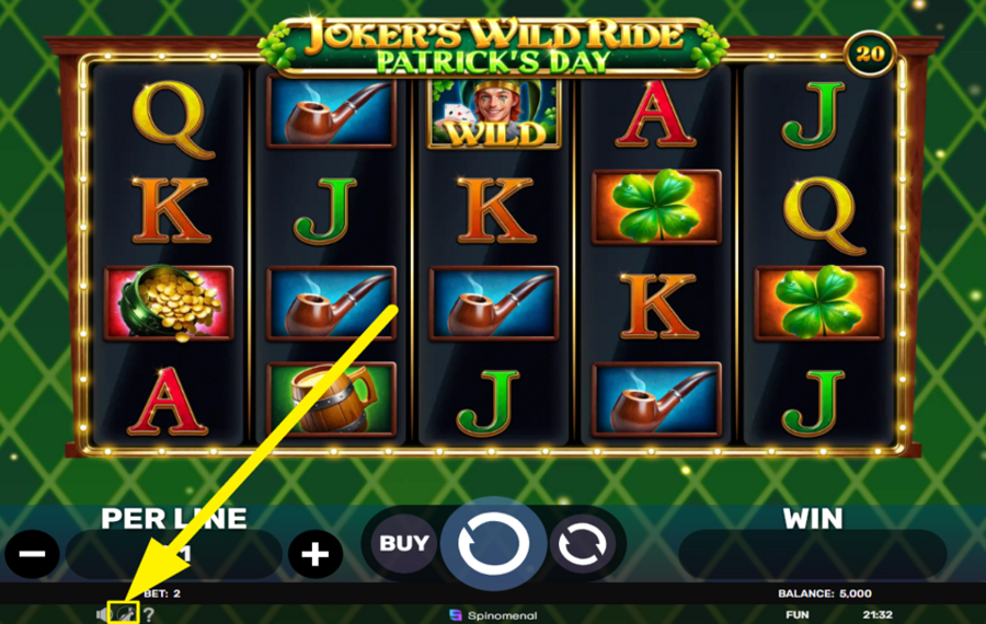 Jokers Wild Ride Patricks Day LIBÉREZ LA CHARGE TURBO !