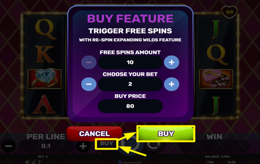 Jokers Wild Ride Valentines DÉBLOQUEZ DES TOURS GRATUITS.