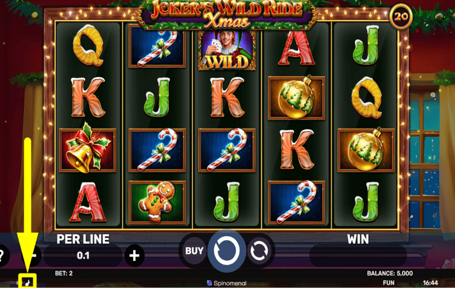 Jokers Wild Ride Xmas AMÉLIOREZ VOTRE JEU.