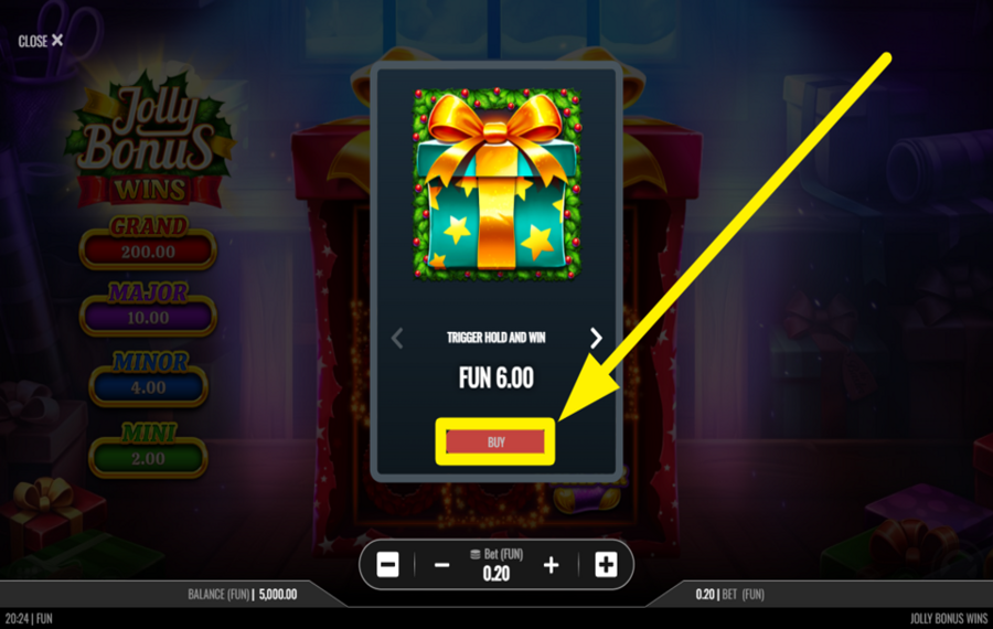 Jolly Bonus Wins UNLOCK THE BONUS FEATURE!
