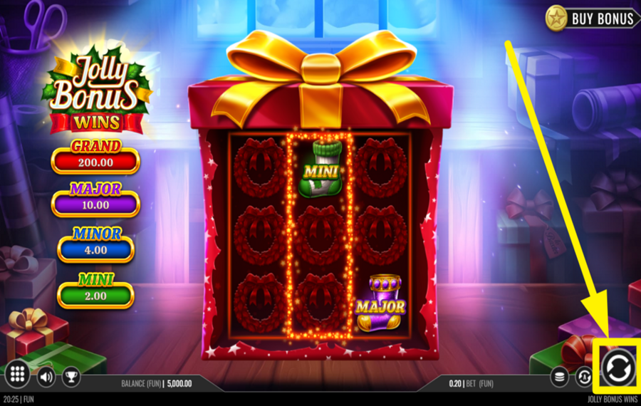 Jolly Bonus Wins PLAY THE GAME.