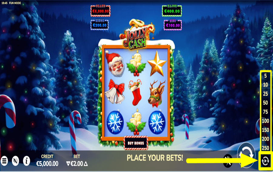 Jolly Cash INICIAR REPRODUCCIÓN AUTOMÁTICA.