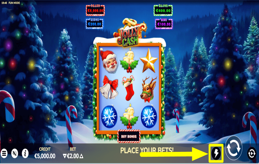 Jolly Cash ACELERA EL JUEGO.