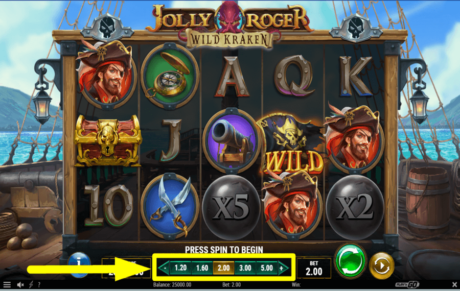 Jolly Roger Wild Kraken FAI LA TUA SCOMMESSA.