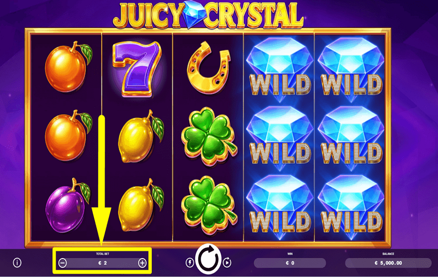 Juicy Crystal Slot by ELA Games | Play for Free