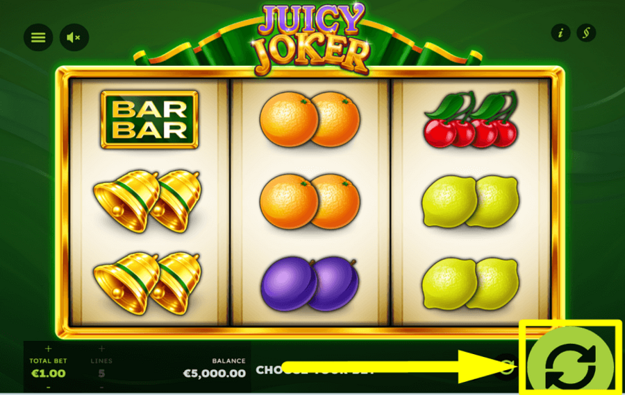 Juicy Joker COMIENZA EL JUEGO.