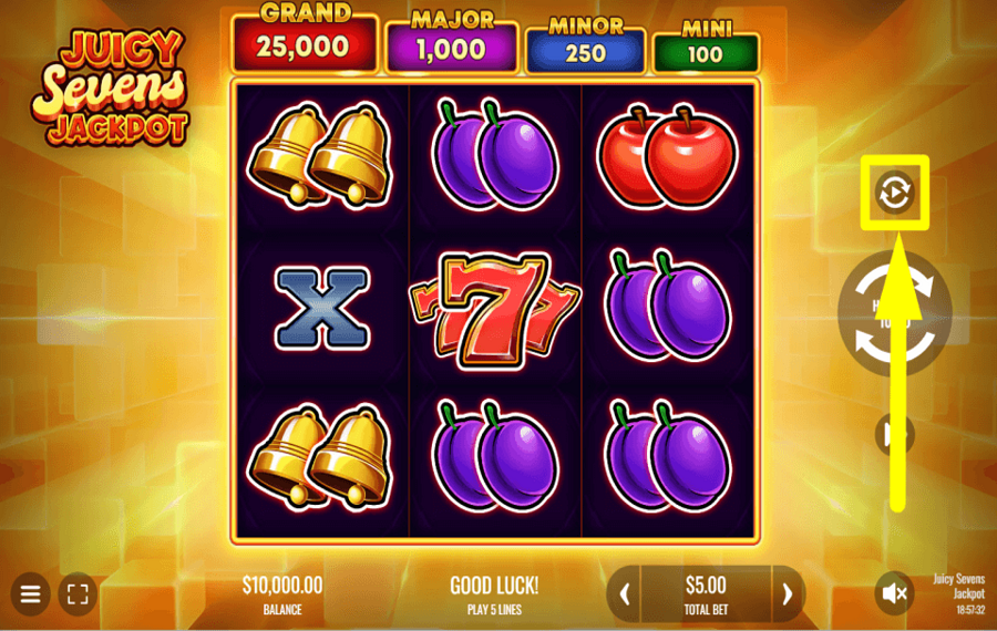 Juicy Sevens Jackpot AUTOPLAY AKTIVIEREN.