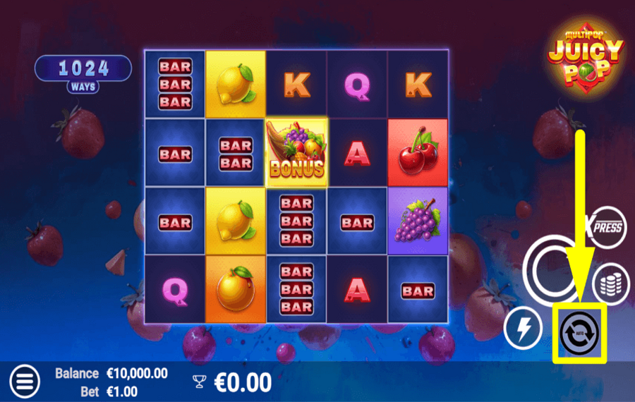 Juicypop ЗАПУСК АВТОМАТИЧЕСКИХ ВРАЩЕНИЙ.