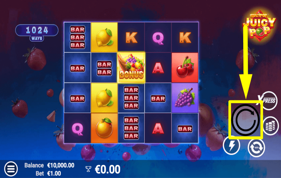 Juicypop ВРАЩАЙТЕ БАРАБ АНОВЫ.