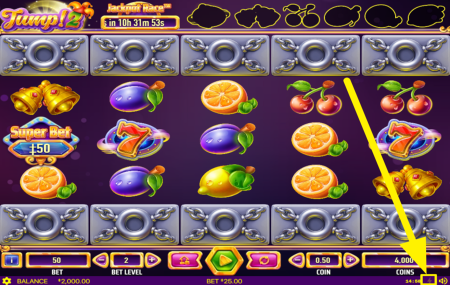 Jump 2 RAMP UP THE SPEED.