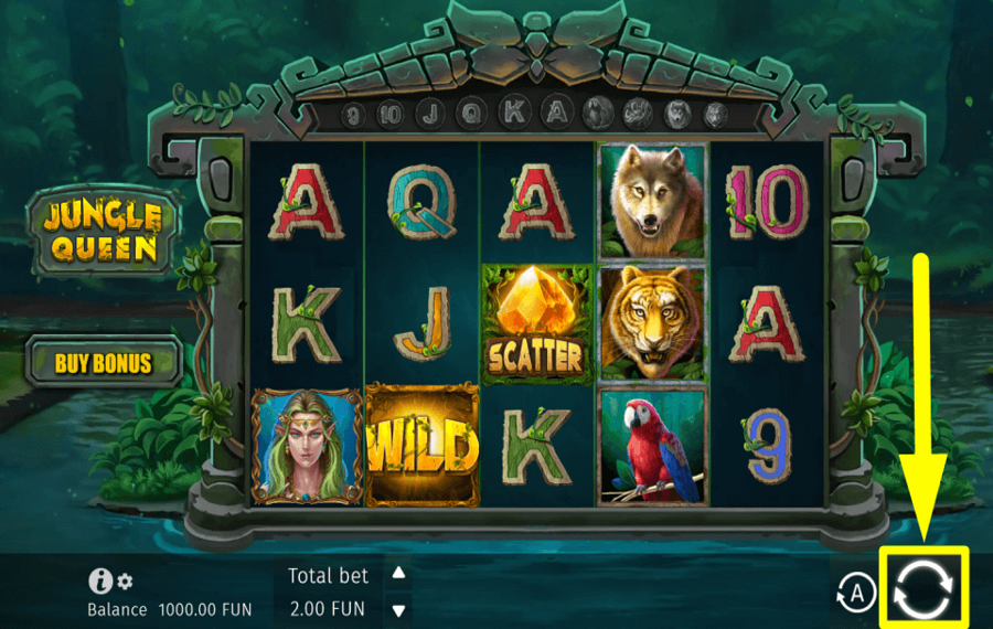 Jungle Queen COLLECTEZ DES RÉCOMPENSES.