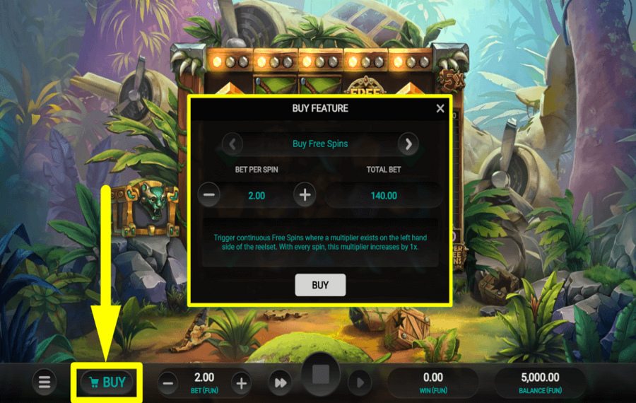 Jungle Relic Dream Drop APPROFITTA DEL BONUS.