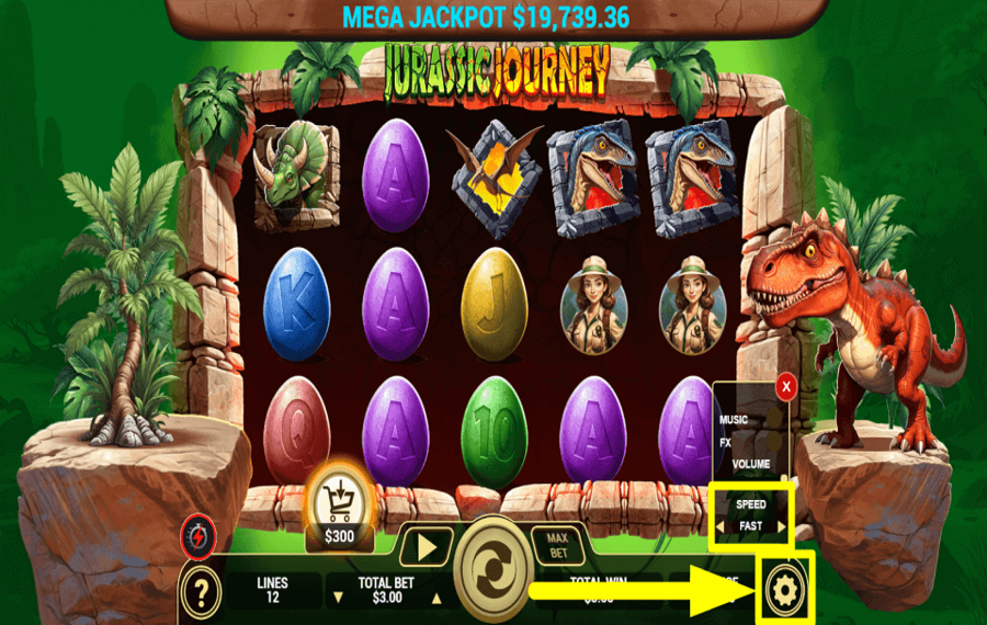 Jurassic Journey ACELERA EL RITMO.