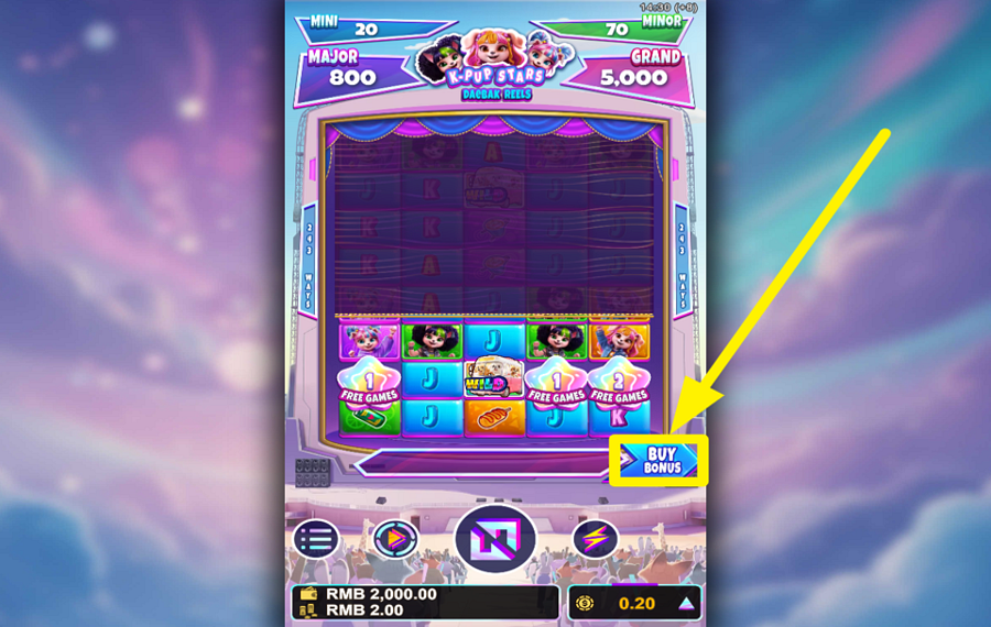 K Pup Stars Daebak Reels GIRI GRATUITI, PIÙ VINCITE?