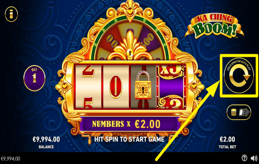 Ka Ching Boom SPIN FOR SUCCESS.