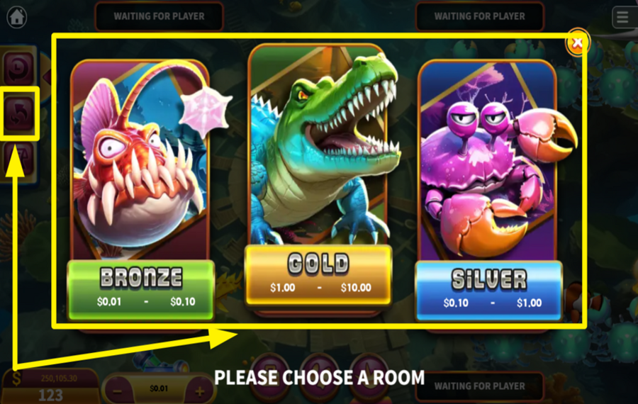 KA Gaming Danger Zone CHOISISSEZ UNE CHAMBRE.