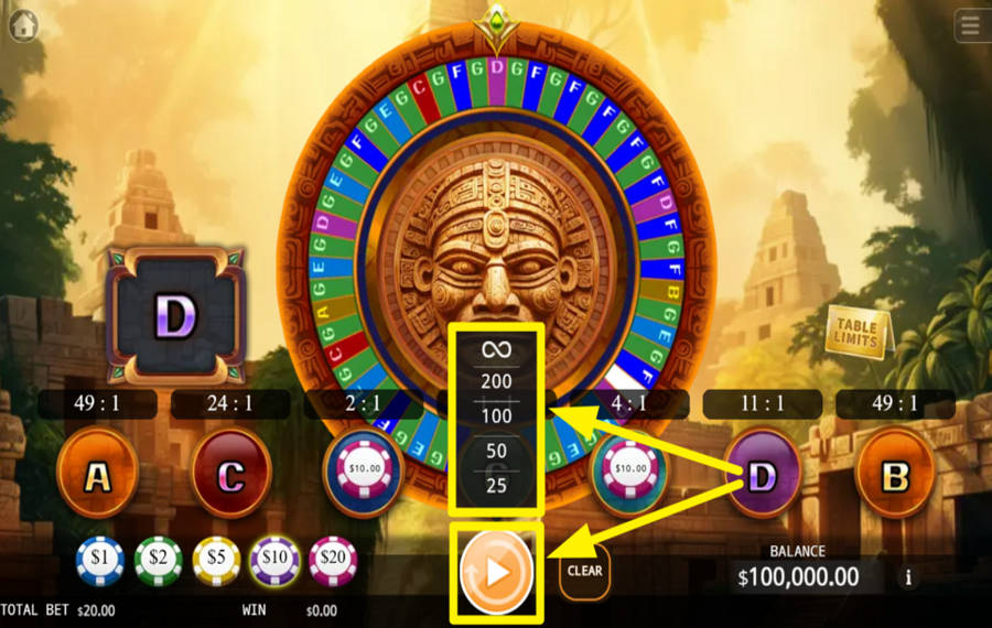 KA Gaming Golden Wheel АКТИВИРУЙТЕ АВТОВОСПРОИЗВЕДЕНИЕ.
