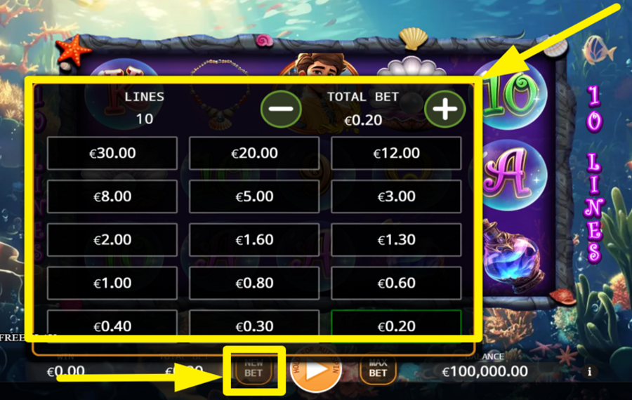 KA Gaming Mermaid Princess DECIDE ON YOUR STAKE.