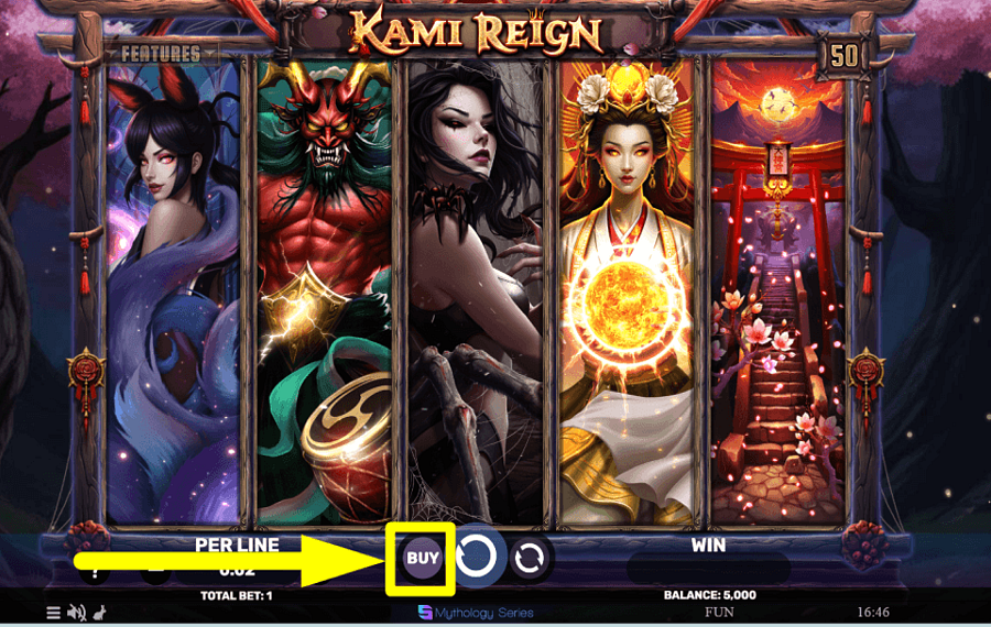 Kami Reign FUNKTIONEN ANSEHEN.