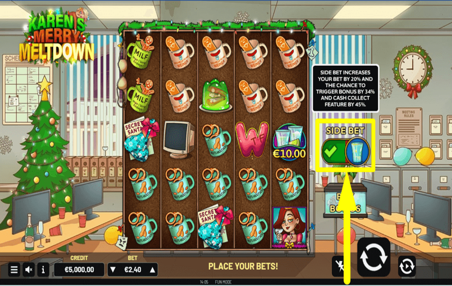 Karens Merry Meltdown SETZ MEHR MÜNZEN EIN.