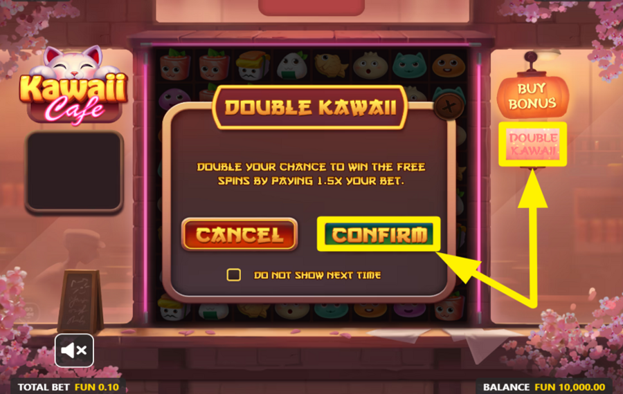 Kawaii Cafe ACTIVEZ LA FONCTION DOUBLE KAWAII.