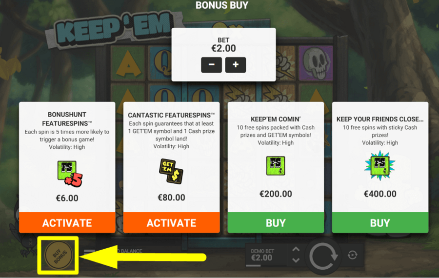 Keep Em CHECK THE BONUS FEATURES.