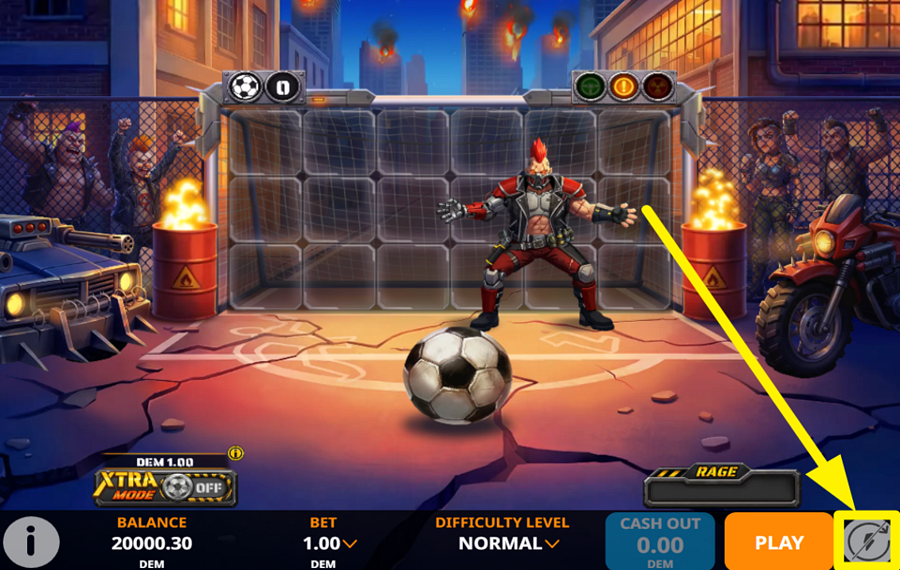 Kick of Fury アクションのスピードを上げろ。